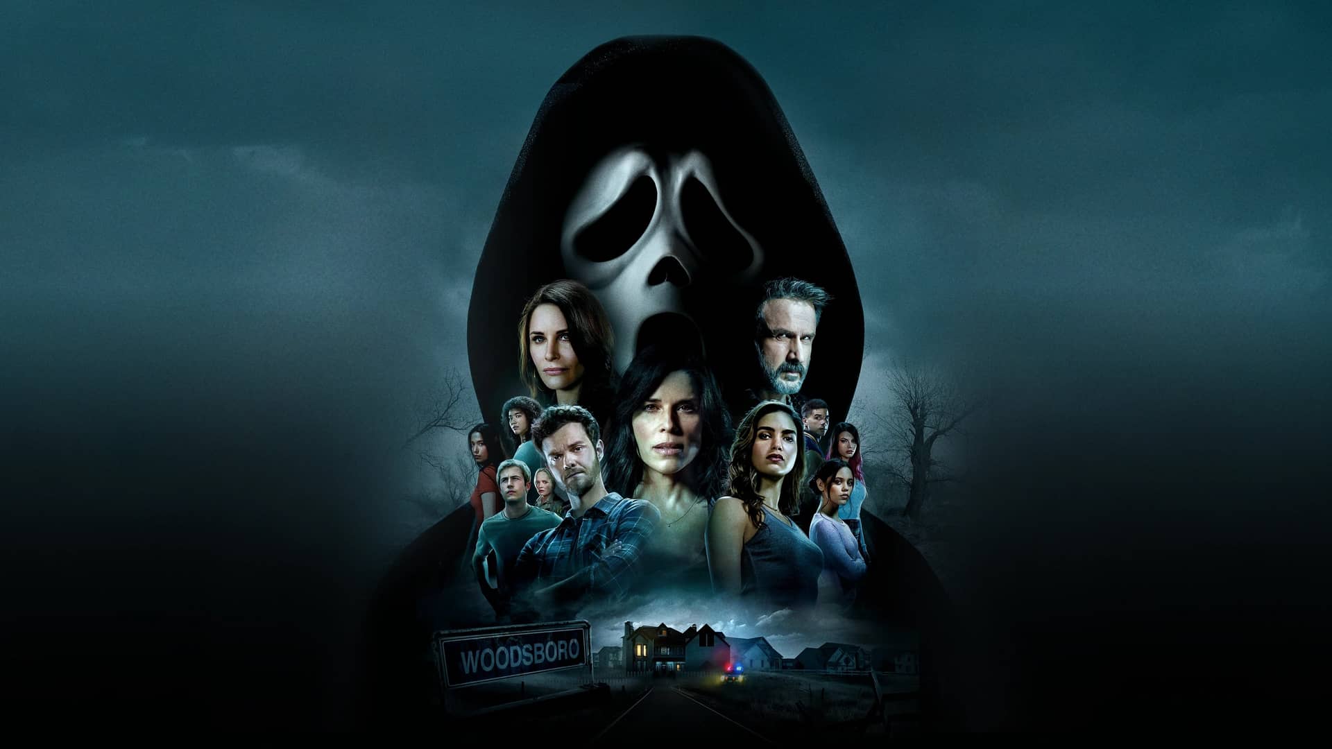 Fragmento de la imagen promocional de la pelicula Scream para representar las pelicular de terror de Prime Video