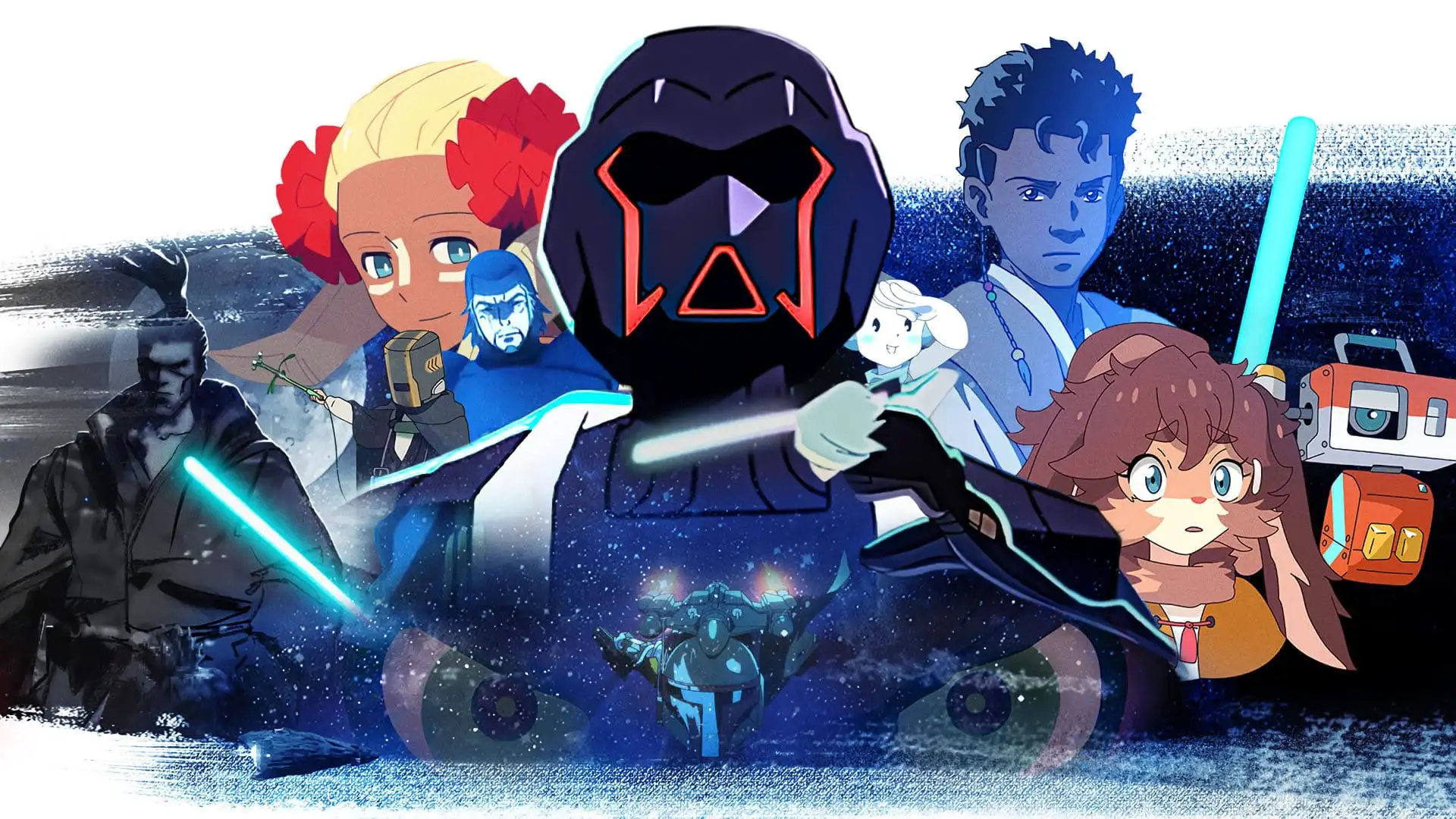 Imagen promocional de la serie de anime Star Wars: Visions Imagen promocional de la serie de anime Star Wars: Visions