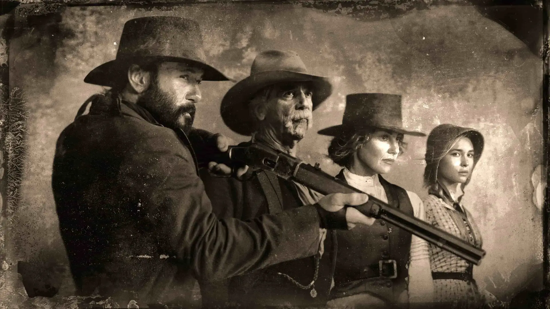 Imagen promocional de la precuela de la serie Yellowstone titulada 1883