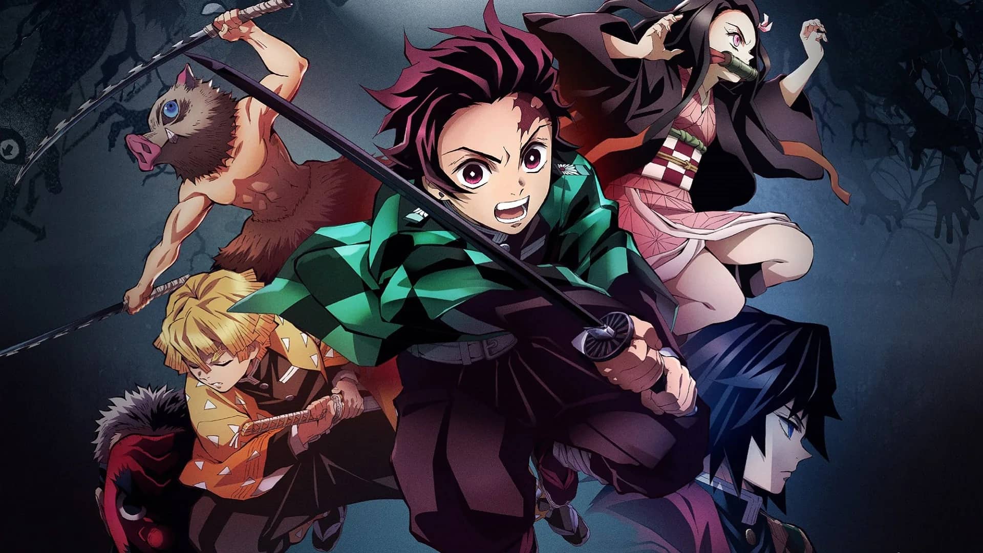 artwork de la caratula de la serie kimetsu no yaiba artwork de la caratula de la serie kimetsu no yaiba
